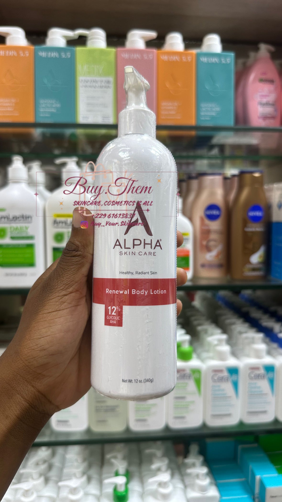 ALPHA SKINCARE body lotion