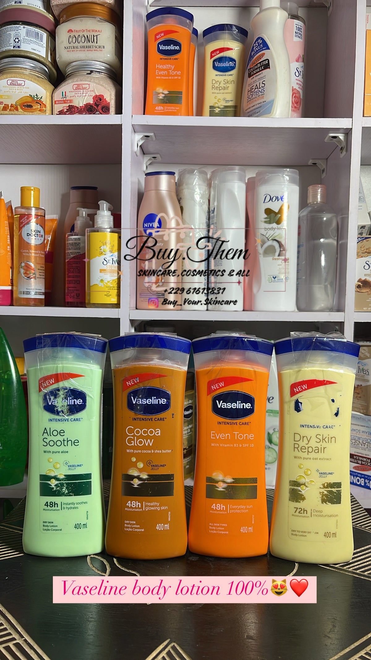 VASELINE Body lotion