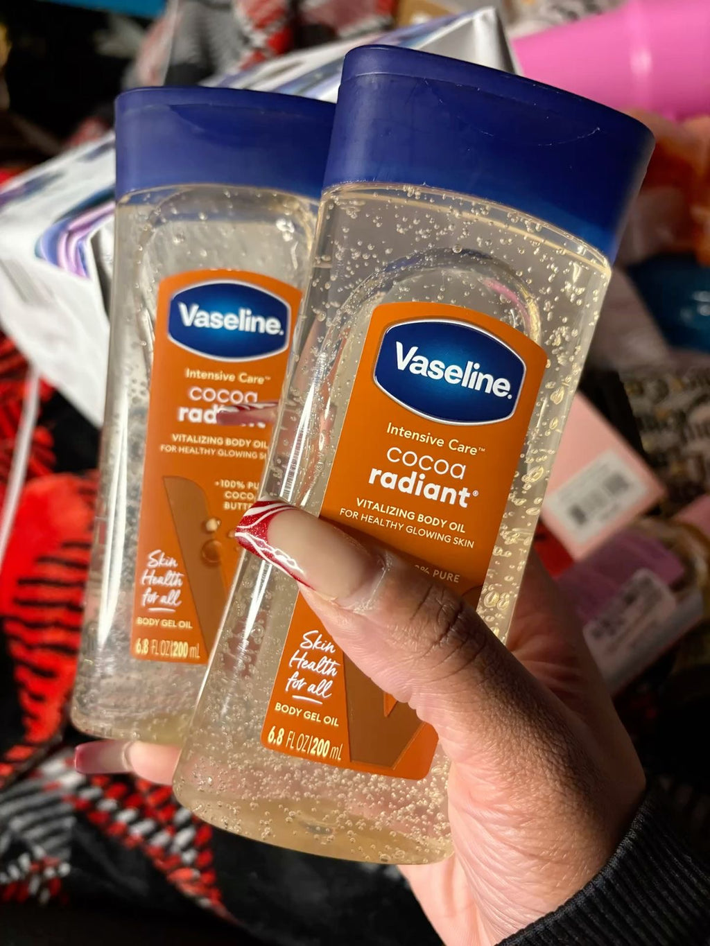 VASELINE Cocoa radiant body oil