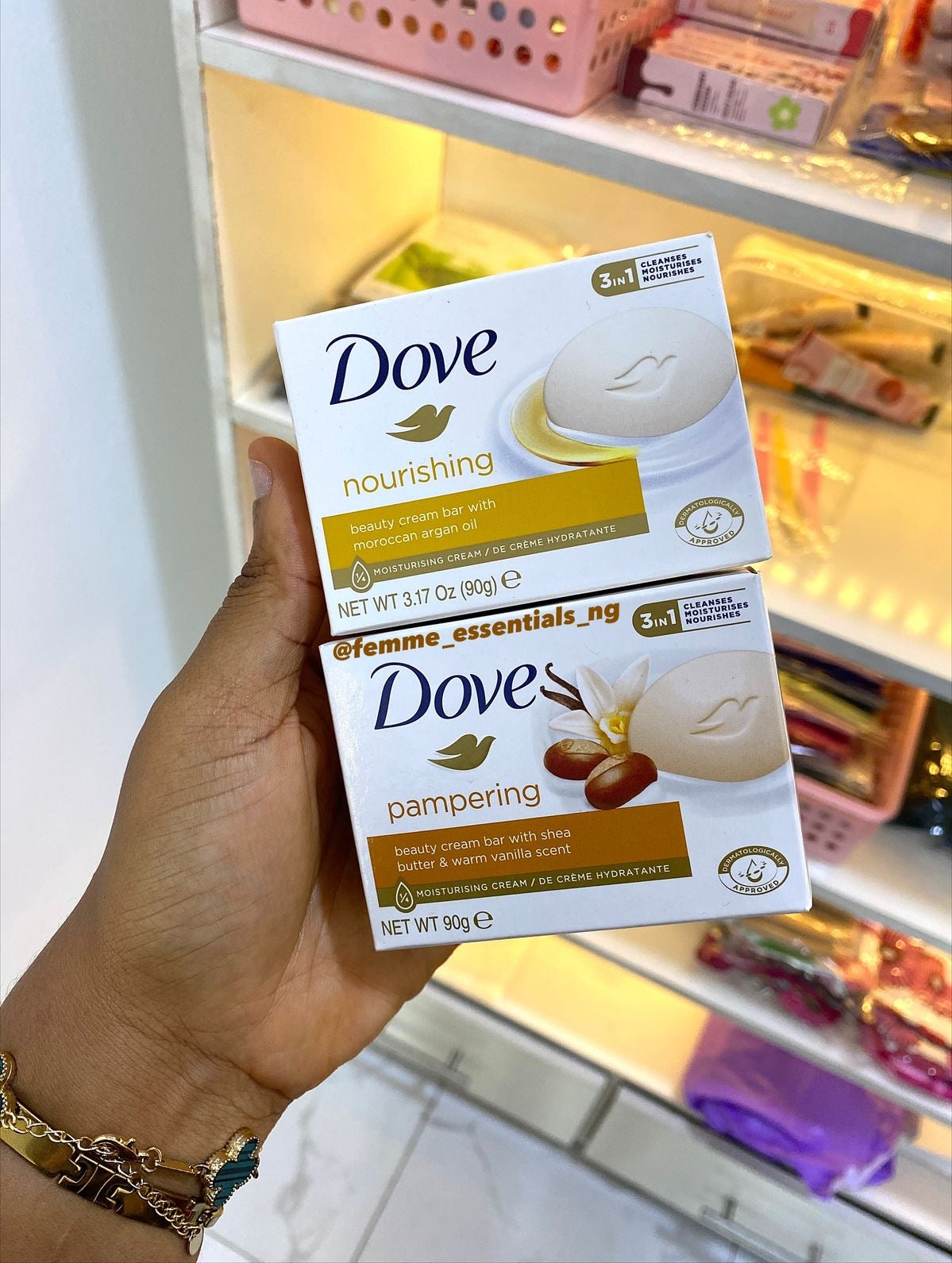 DOVE bar soap savon unité